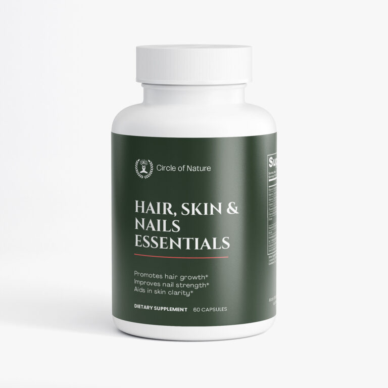 Hair Skin & Nails Essentials with Biotin, Folate & Multi-Vitamins