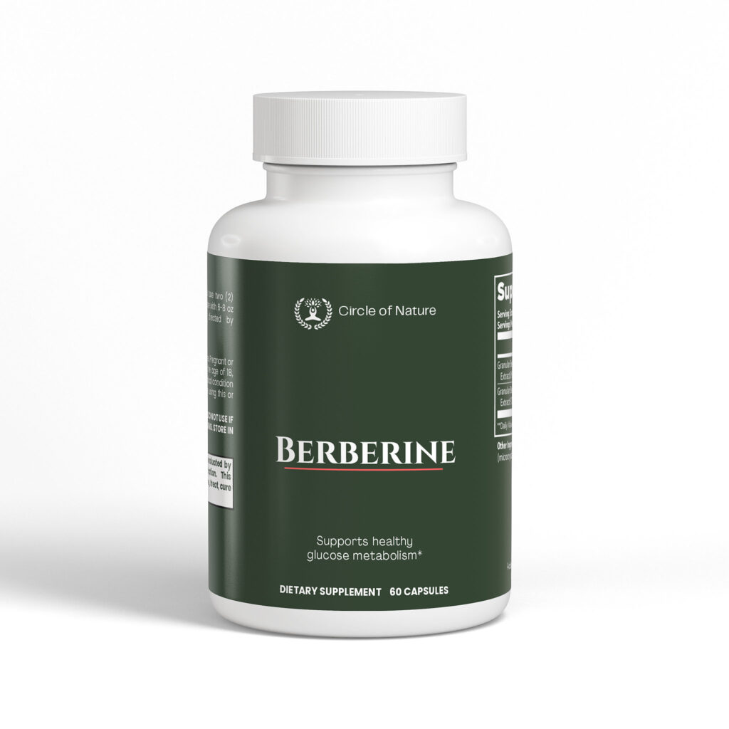 Berberine For Cardiovascular Health, Blood Glucose & Cholesterol Control