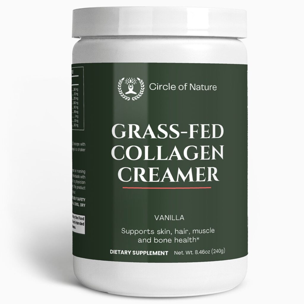 Grass-Fed Collagen Creamer (Vanilla) for Skin, Hair, Nails & Joint Support