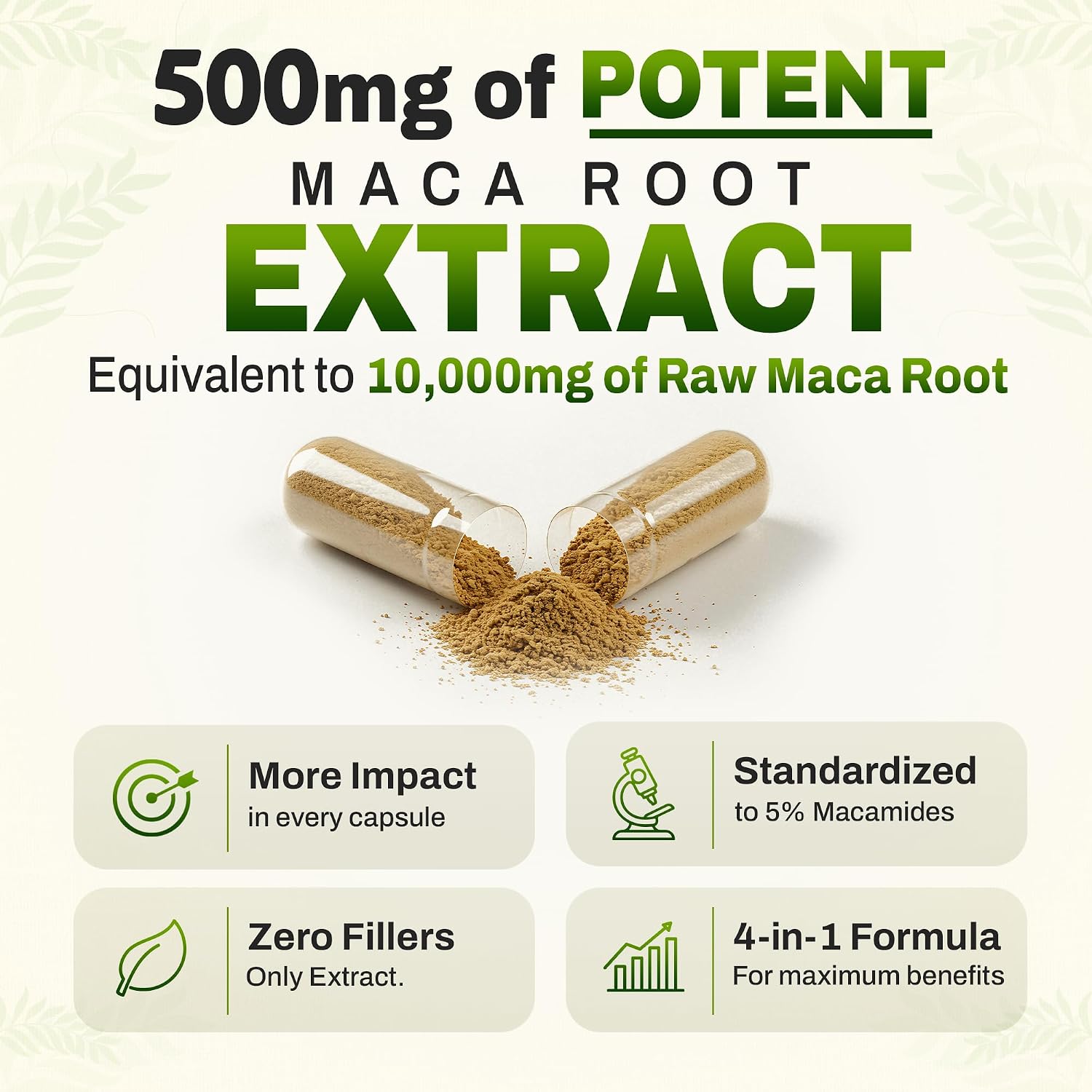 Maca Root, Ashwagandha, Turmeric Curcumin with Bioperine - Image 4