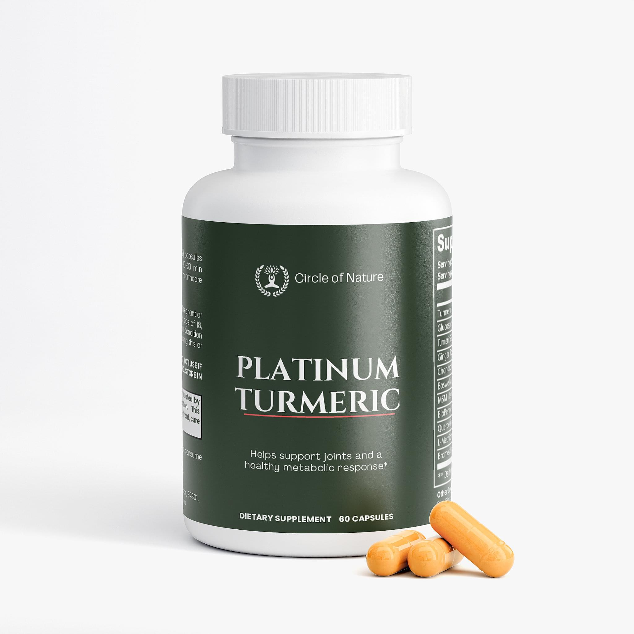 Turmeric Curcuminoids & Boswellia Extract for Joint Support & Fitness - Image 3